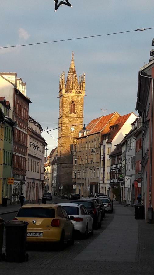 Appartamento Zum Kleinen Riesen Erfurt Esterno foto