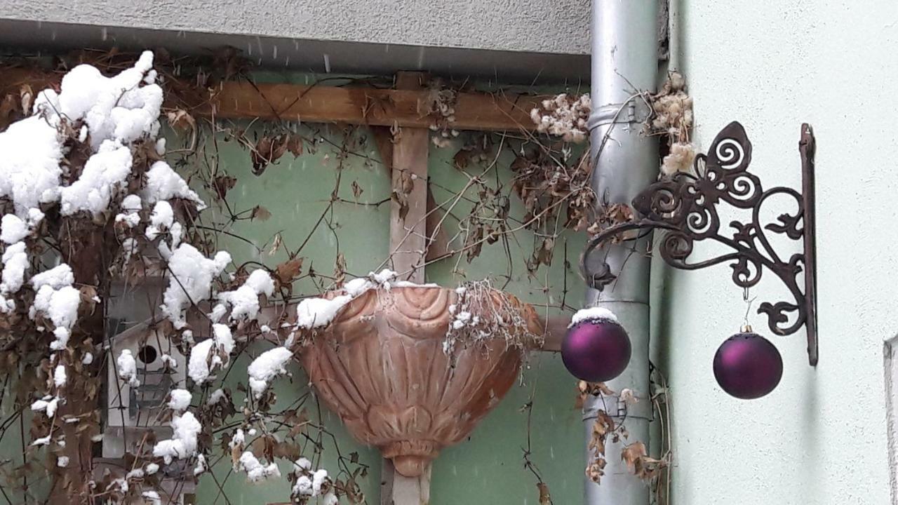 Appartamento Zum Kleinen Riesen Erfurt Esterno foto
